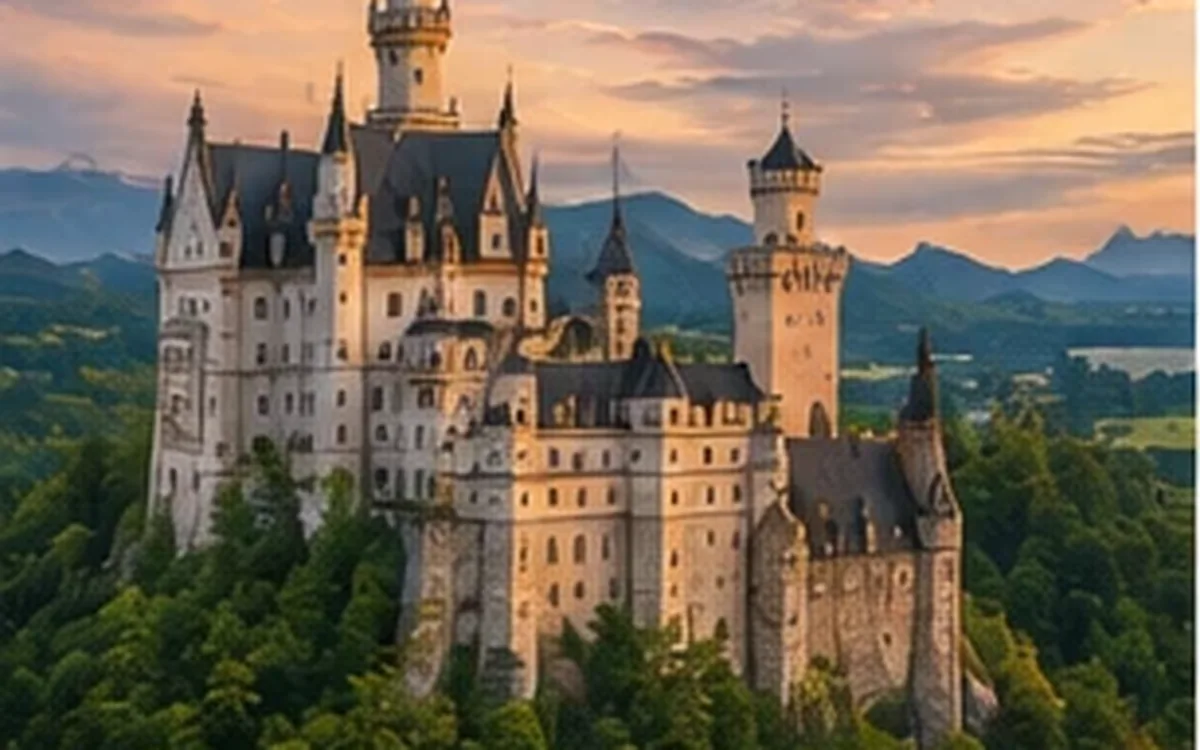 Germany – a forested Black Forest landscape with rolling hills
